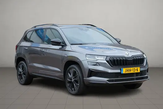 Skoda Karoq 1.5 TSi 150pk DSG Sportline | Navi | App Connect | Climate | Adaptive Cruise | Camera | Matrix LED | Elektrische Achterklep | Trekhaak