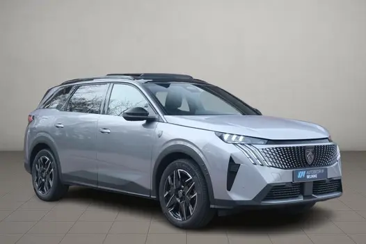 Peugeot 5008 1.2 Hybrid 145pk e-DCS6 GT 7 Persoons | Navi | App Connect | Adaptive Cruise | Panoramadak | Camera | Keyless | Stoelverwarming | Elektrische Achterklep | PDC