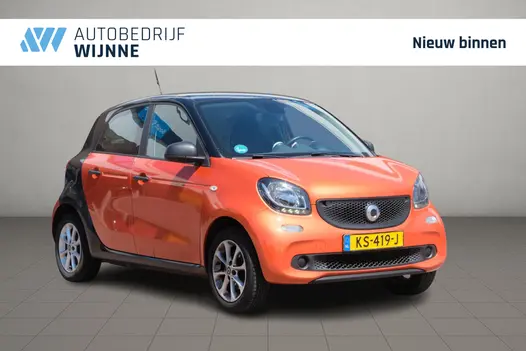 Smart Forfour 1.0 71pk Pure | Climate | Cruise | 15" velgen | Bluetooth