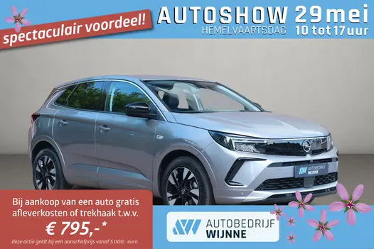 Opel Grandland 1.2 Turbo 130pk EAT8 Elegance | App Connect | Climate | Cruise | Camera | PDC | Blind Spot
