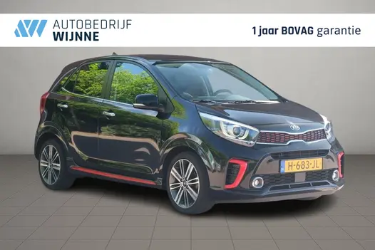 Kia Picanto 1.0 T-GDi 100pk GT-Line | Navi | App Connect | Climate | Cruise | Keyless | Leder | Camera | PDC