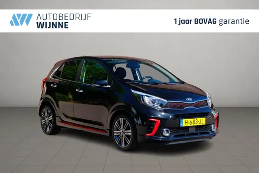 Kia Picanto 1.0 T-GDi 100pk GT-Line | Navi | App Connect | Climate | Cruise | Keyless | Leder | Camera | PDC