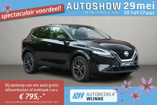 Nissan QASHQAI 1.3 MHEV 158pk Xtronic N-Style | Navi | App Connect | Full LED | Adaptive Cruise | 360° Camera | Trekhaak