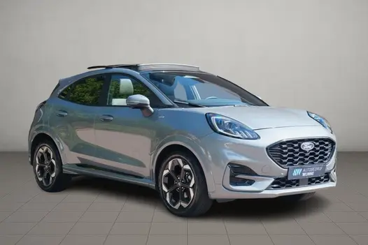 Ford Puma 1.0 EcoBoost Hybrid 155pk Aut. ST-Line X | Nieuw Model ! | Adaptive Cruise | 360° Camera | Panoramadak | Elektrische Achterklep | Trekhaak | Winter Pakket