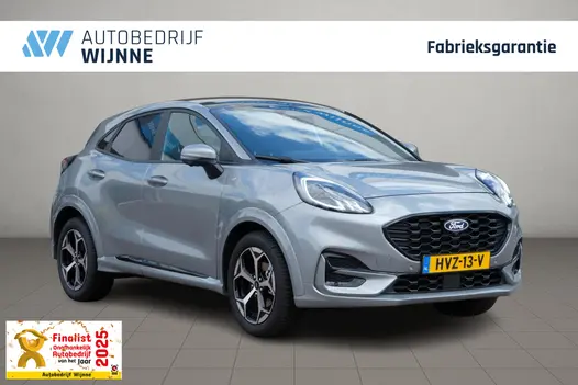 Ford Puma 1.0 EcoBoost Hybrid 125pk Aut. ST-Line | Nieuw Model ! | Navi | Climate | Adaptive Cruise | Camera | Panoramadak | Elektrische Achterklep | Trekhaak | Winter Pakket
