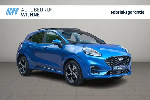 Ford Puma 1.0 EcoBoost Hybrid 125pk Aut. ST-Line | Nieuw Model ! | Navi | Climate | Adaptive Cruise | Camera | Panoramadak | Elektrische Achterklep | Trekhaak | Winter Pakket