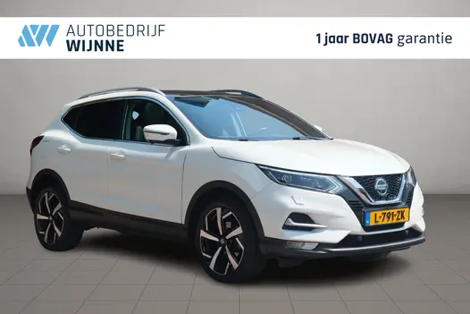 Nissan QASHQAI 1.3 DIG-T 160pk Aut. Tekna Plus | Navi | Climate | Adaptive Cruise | 360° Camera | Panoramadak | Trekhaak