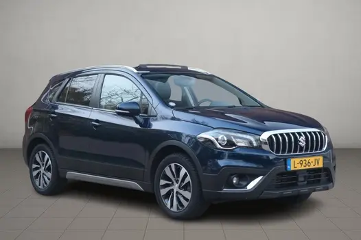 Suzuki S-Cross 1.4 Boosterjet 130pk CVT Style Smart Hybrid | Navi | Climate | Adaptive Cruise | Leder | Panoramadak | Stoelverwarming | Trekhaak