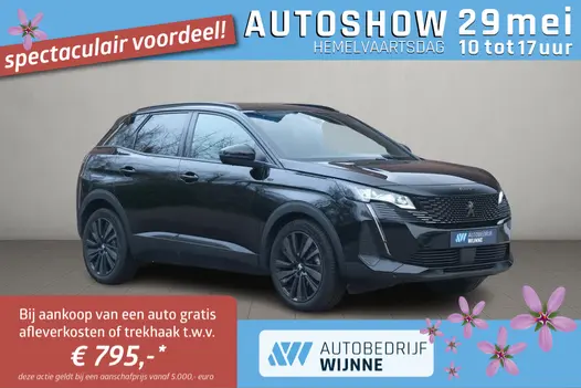 Peugeot 3008 1.2 PureTech 130pk EAT8 GT | Black Pack | Navi | App Connect | Adaptive Cruise | Keyless | Elektrische Achterklep