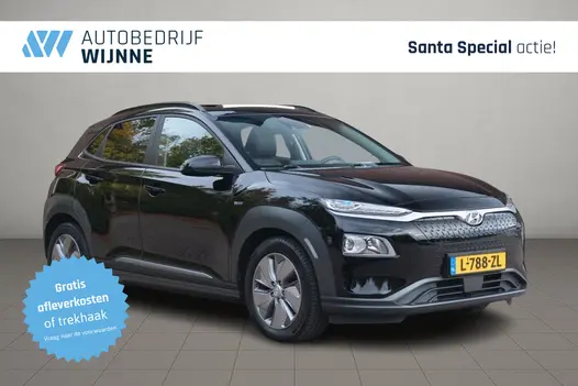 Hyundai KONA EV 64 kWh 204pk Fashion | SOH 100% | Navi | App Connect | Climate | Adaptive Cruise | Schuif-/kanteldak | Head-up Display | Camera | Keyless