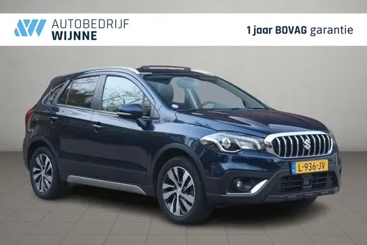 Suzuki S-Cross 1.4 Boosterjet 130pk CVT Style Smart Hybrid | Navi | Climate | Adaptive Cruise | Leder | Panoramadak | Stoelverwarming | Trekhaak