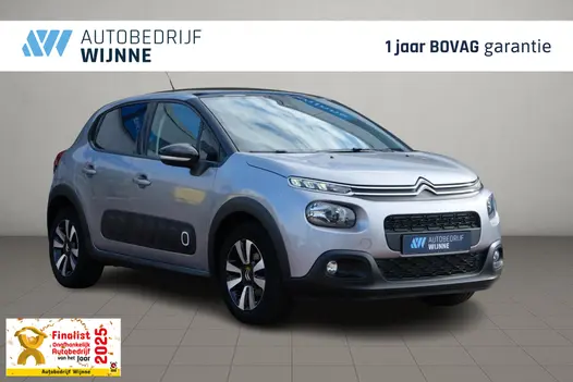 Citroën C3 1.2 82pk Shine | App Connect | Climate | Cruise | Panoramadak | Stoelverwarming | PDC