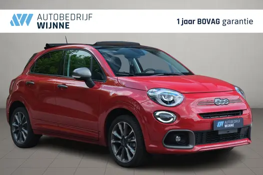 Fiat 500X 1.5 Hybrid 130pk DCT7 Sport Cabrio | Navi | App Connect | Climate | Camera | Blind Spot | PDC | Elektrisch Vouwdak