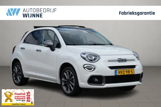 Fiat 500X 1.5 Hybrid 130pk DCT7 Sport Cabrio | Navi | App Connect | Climate | Camera | Blind Spot | PDC | Elektrisch Vouwdak