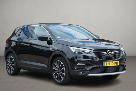 Opel Grandland X 1.6 Turbo Hybrid4 300pk Business Elegance | Navi | App Connect | Climate | Adaptive Cruise | Camera | Leder | Dodehoek | Trekhaak