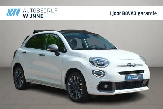 Fiat 500X 1.5 Hybrid 130pk DCT7 Sport Cabrio | Navi | App Connect | Climate | Camera | Blind Spot | PDC | Elektrisch Vouwdak