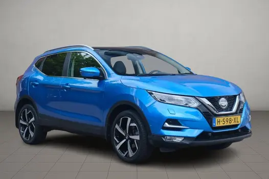 Nissan QASHQAI 1.3 DIG-T 140pk Tekna | Navi | App Connect | Climate | Cruise | Panoramadak | 360° Camera | Keyless | Winter Pakket | Trekhaak