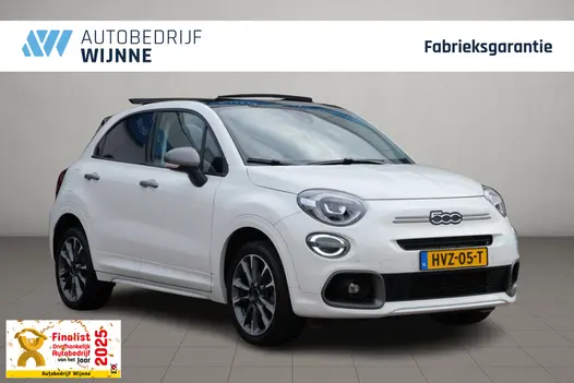 Fiat 500X 1.5 Hybrid 130pk DCT7 Sport Cabrio | Navi | App Connect | Climate | Camera | Blind Spot | PDC | Elektrisch Vouwdak