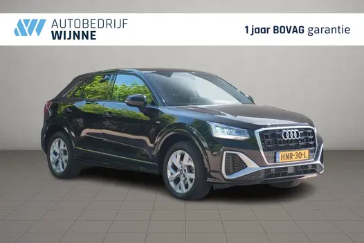 Audi Q2 35 TFSi 150pk S-Tronic S Edition | S Line | Navi | App Connect | Climate | Keyless | Elektrische Achterklep | Stoelverwarming | Camera | PDC