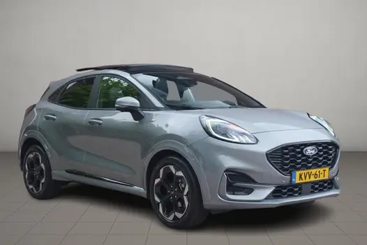 Ford Puma 1.0 EcoBoost Hybrid 155pk Aut. ST-Line X - Panoramadak - 360° camera - Adaptive Cruise - Elektrische achterklep - Matrix LED - Winter Pack
