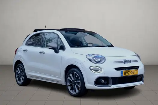 Fiat 500X 1.5 Hybrid 130pk DCT7 Sport Cabrio | Navi | App Connect | Climate | Camera | Blind Spot | PDC | Elektrisch Vouwdak