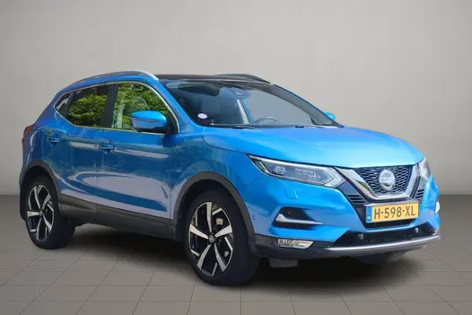 Nissan QASHQAI 1.3 DIG-T 140pk Tekna | Navi | App Connect | Climate | Cruise | Panoramadak | 360° Camera | Keyless | Winter Pakket | Trekhaak