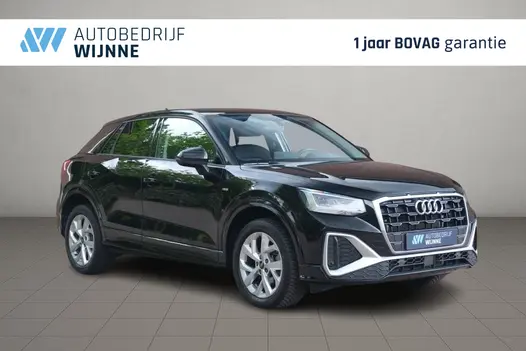 Audi Q2 35 TFSi 150pk S-Tronic S Edition | S Line | Navi | App Connect | Climate | Keyless | Elektrische Achterklep | Stoelverwarming | Camera | PDC